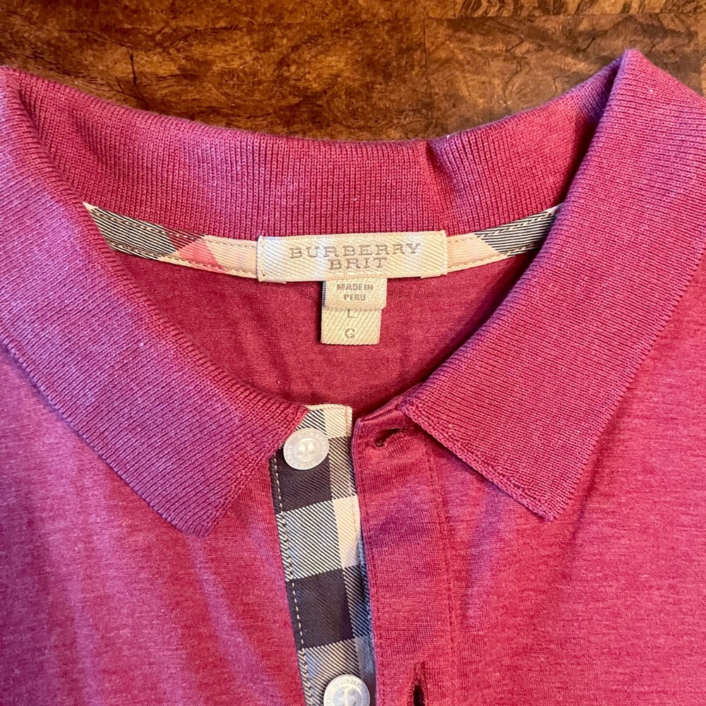 Burberry polo shirt